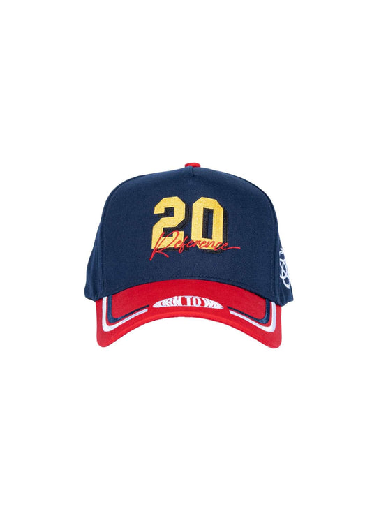 Gordon Cap (Navy/Red)
