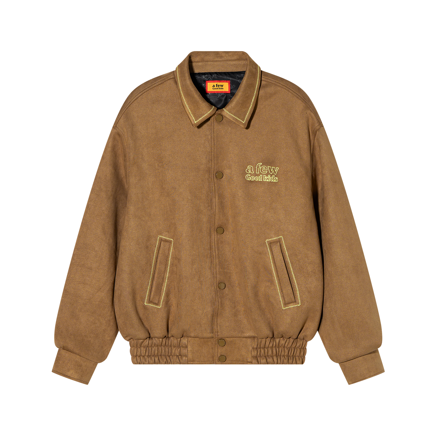 DONCARE(AFGK) "Ethnic Style logo suede jacket" DONCARE(AFGK) "Ethnic Style logo suede jacket"
