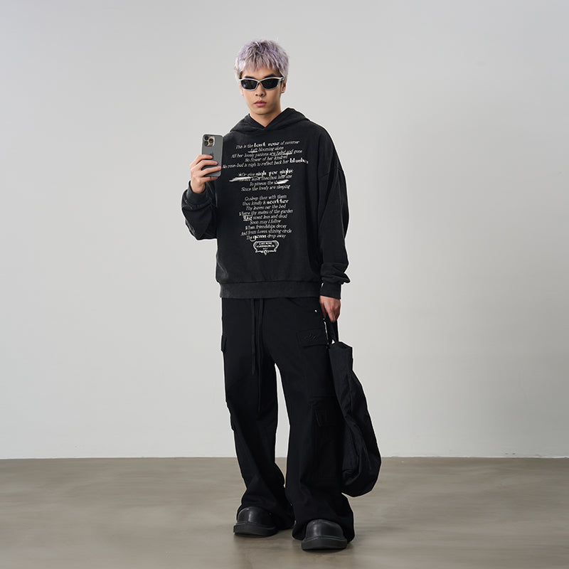 Last Rose Of Summer Printed Hoodie Last Rose Of Summer Printed Hoodie