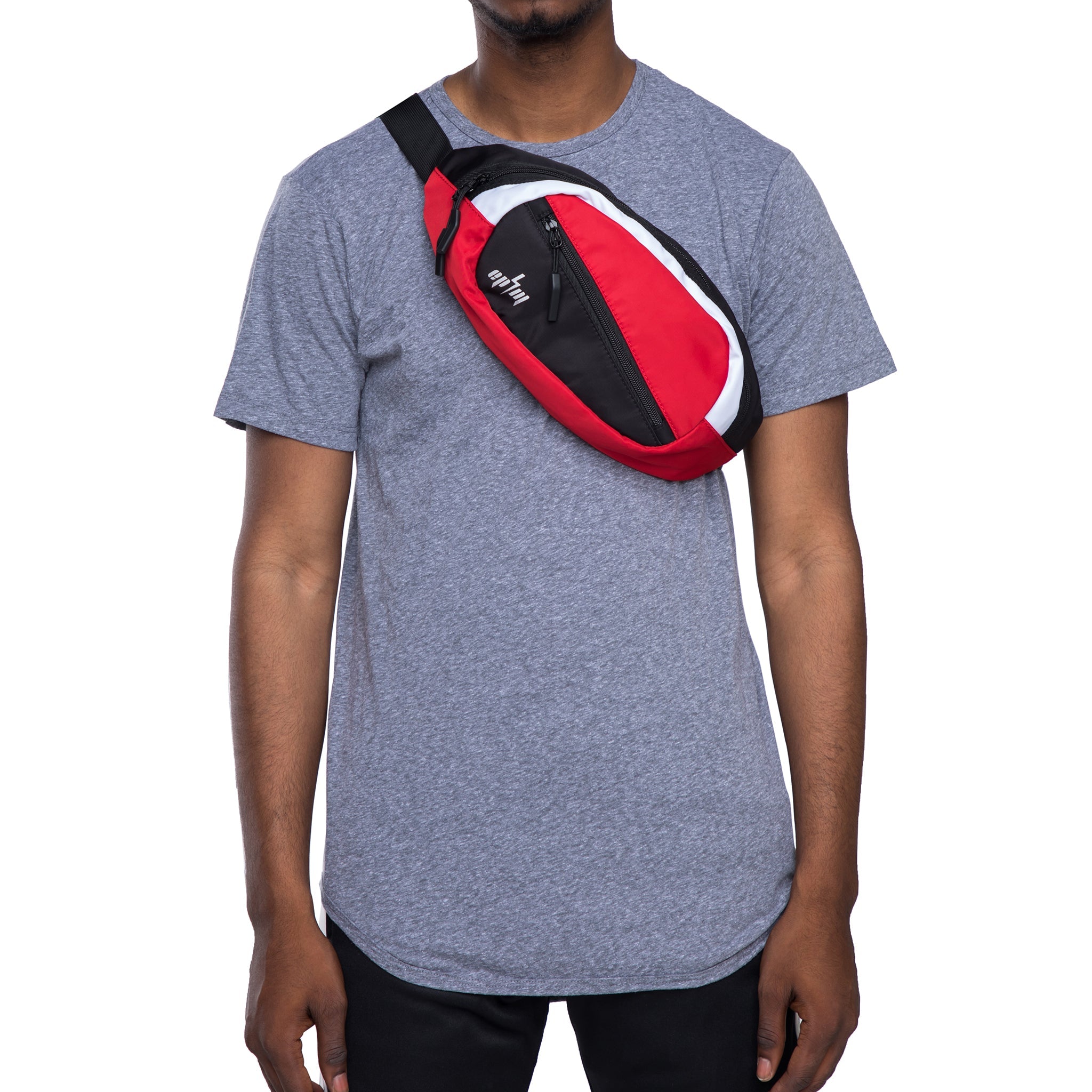 EPTM Color Block Cross Body Bag - Red EPTM Color Block Cross Body Bag - Red