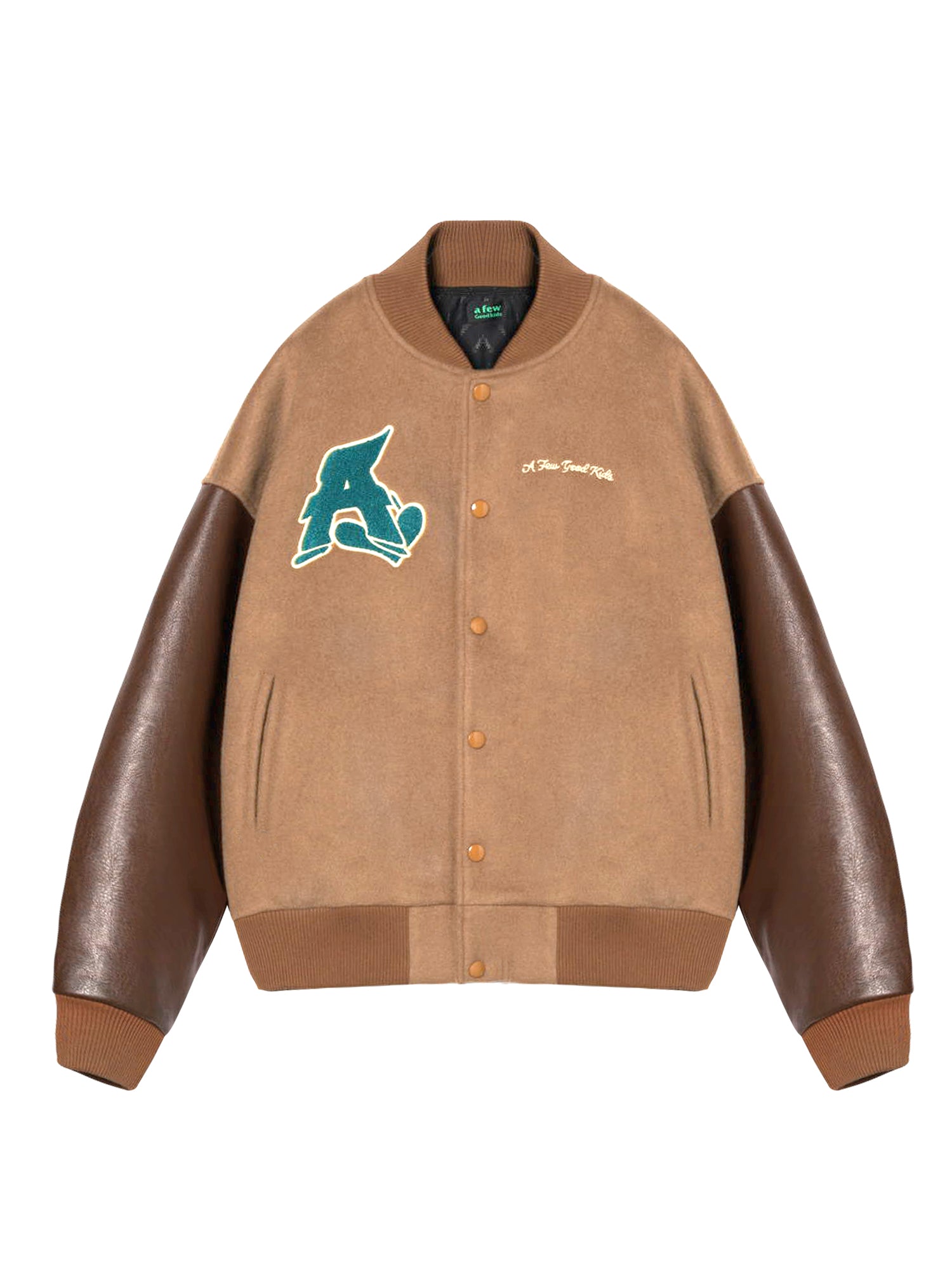 DONCARE(AFGK) "Basic Logo Varsity Jacket" DONCARE(AFGK) "Basic Logo Varsity Jacket"