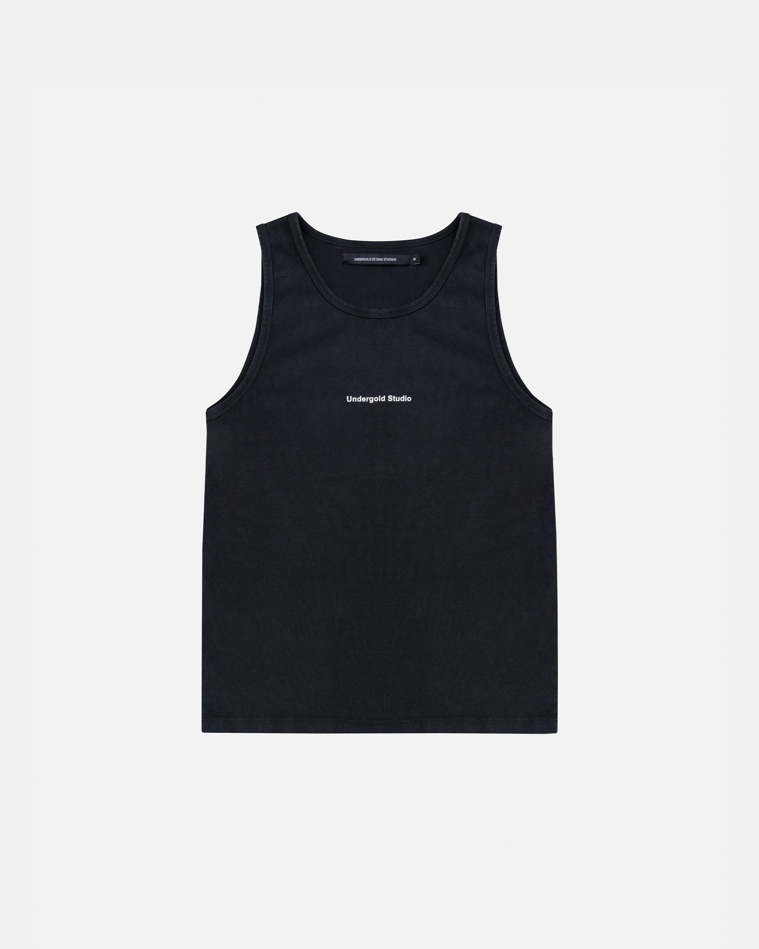 Basics Undergold Studio Ribbed Tank Top Vintage Black Basics Undergold Studio Ribbed Tank Top Vintage Black