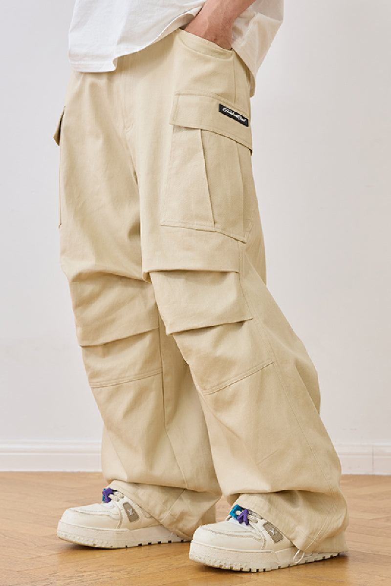Loose Cargo Pants with Large Pockets Loose Cargo Pants with Large Pockets