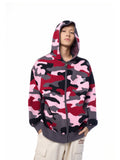 DONCARE(AFGK) "Camo zipped sweatshirts" DONCARE(AFGK) "Camo zipped sweatshirts"