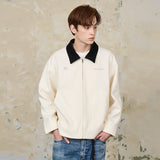 Embroidered Logo Woolen Jacket Embroidered Logo Woolen Jacket