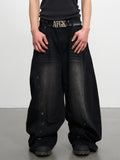 DONCARE(AFGK) "Washed baggy jeans" DONCARE(AFGK) "Washed baggy jeans"