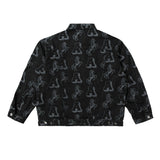 DONCARE(AFGK) "Jacquard Denim Jacket" DONCARE(AFGK) "Jacquard Denim Jacket"