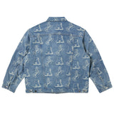 DONCARE(AFGK) "Jacquard Denim Jacket" DONCARE(AFGK) "Jacquard Denim Jacket"