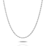 Rope Chain White Gold 4mm Rope Chain White Gold 4mm