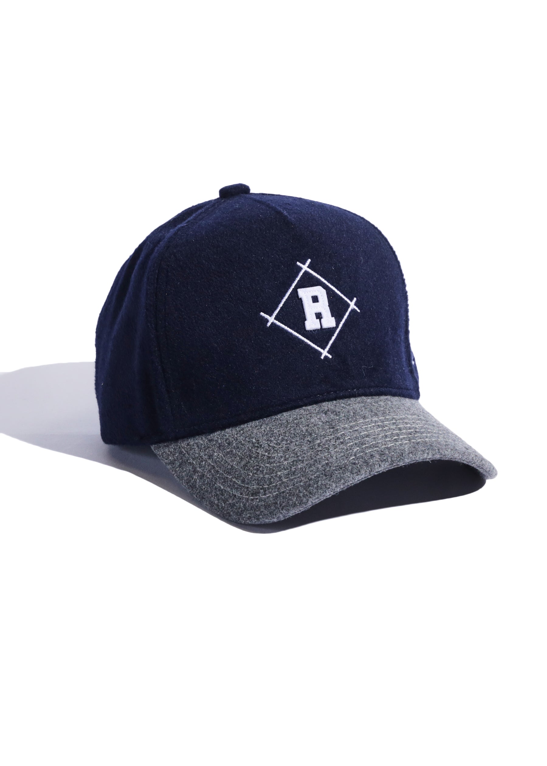Diamond Wool Cap (Navy/Gray) Diamond Wool Cap (Navy/Gray)