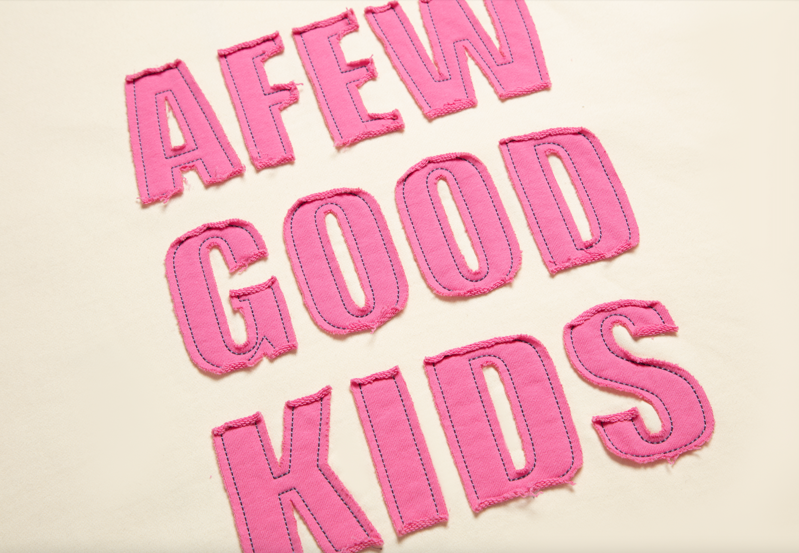 DONCARE(AFGK) "Patchwork logo hoodie" DONCARE(AFGK) "Patchwork logo hoodie"