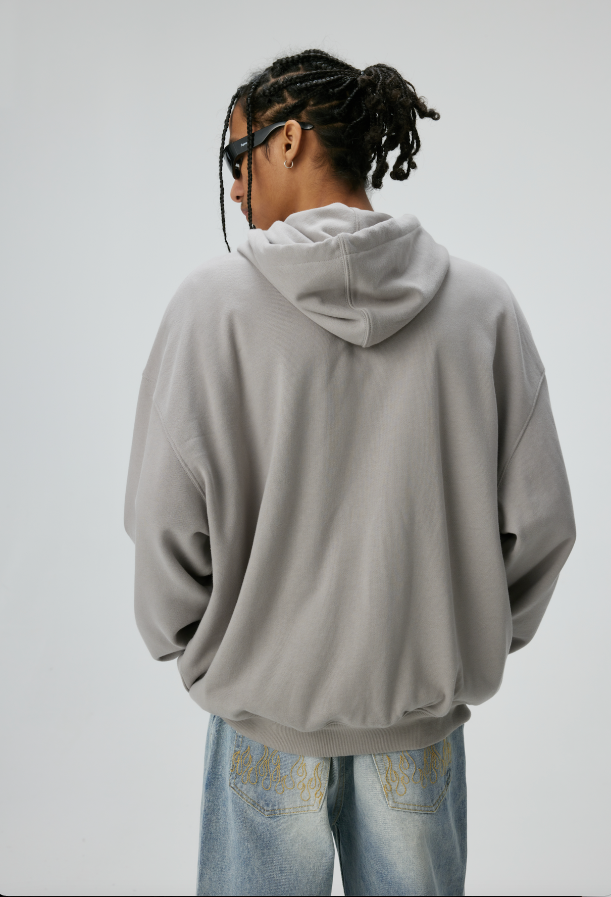 DONCARE(AFGK) "signature logo zip hoodie" DONCARE(AFGK) "signature logo zip hoodie"