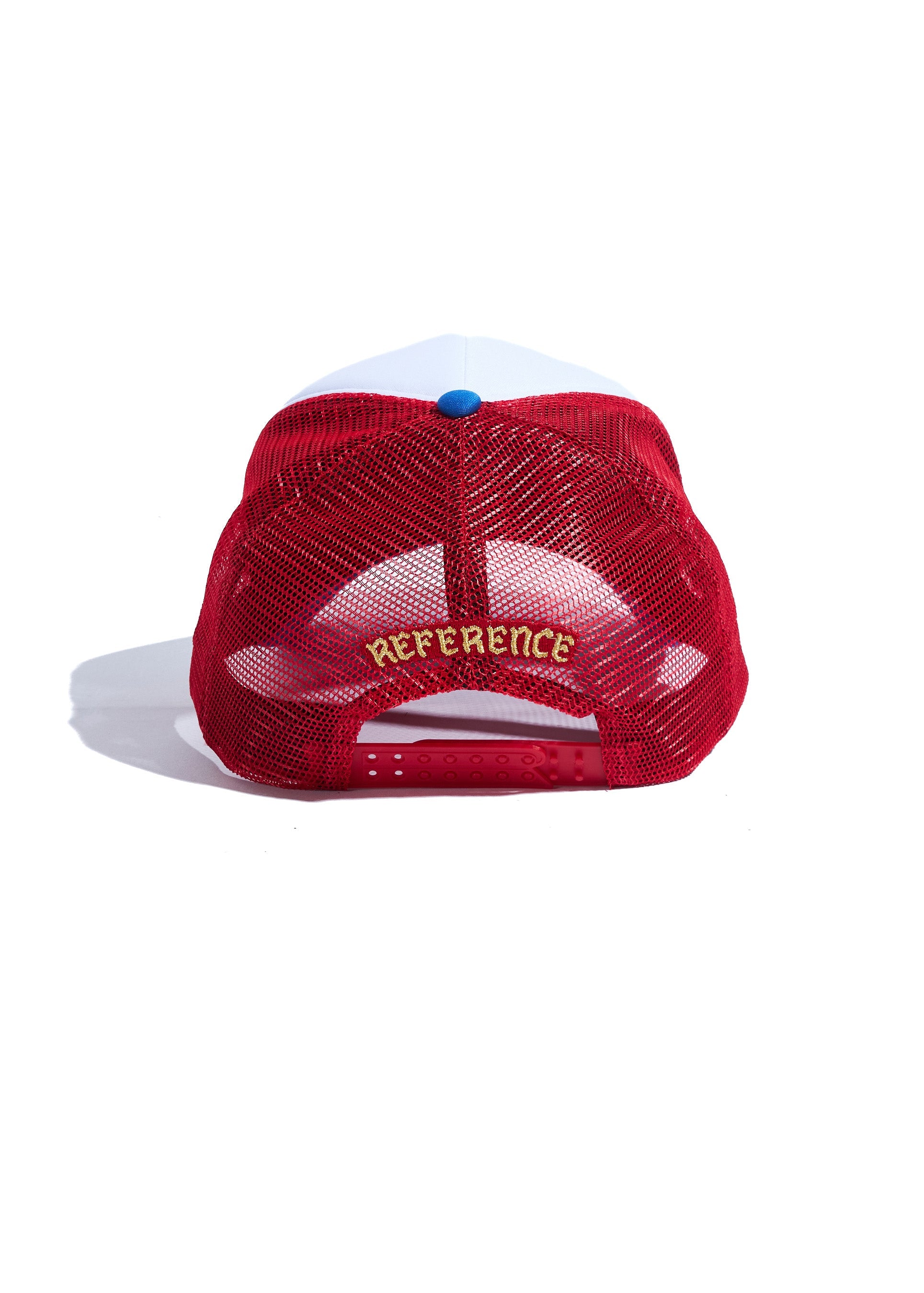 Embossed Trucker (White/Blue/Red) Embossed Trucker (White/Blue/Red)