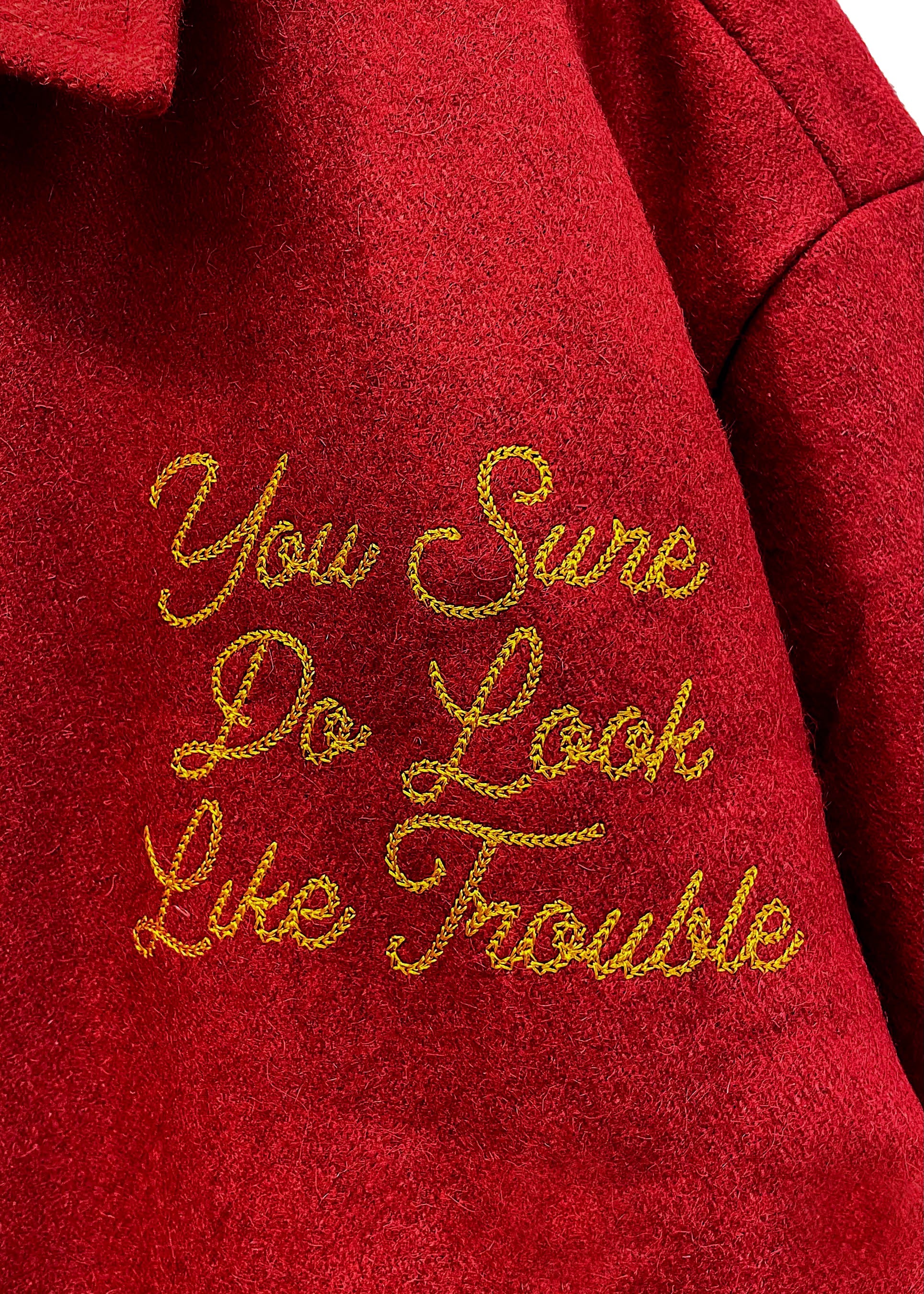 Trouble Jacket - Red Trouble Jacket - Red