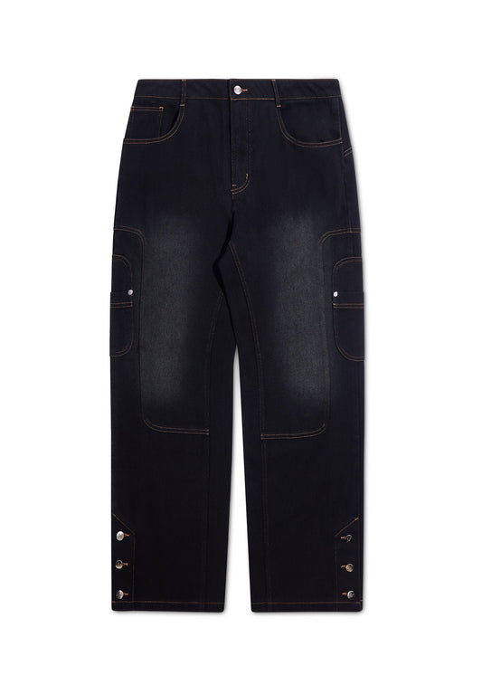 Twin Needle Pant - Vintage Black