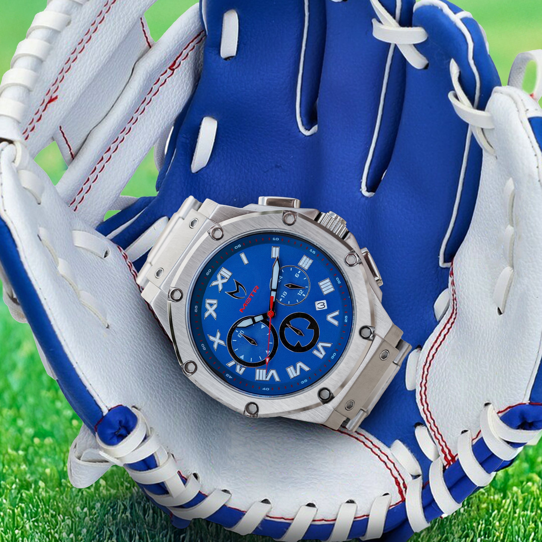 AM1054SS - AMBASSADOR SILVER / LA BLUE STEEL WATCH AM1054SS - AMBASSADOR SILVER / LA BLUE STEEL WATCH