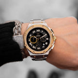 AM1053SS - AMBASSADOR SILVER & GOLD WATCH WITH STEEL STRAP AM1053SS - AMBASSADOR SILVER & GOLD WATCH WITH STEEL STRAP