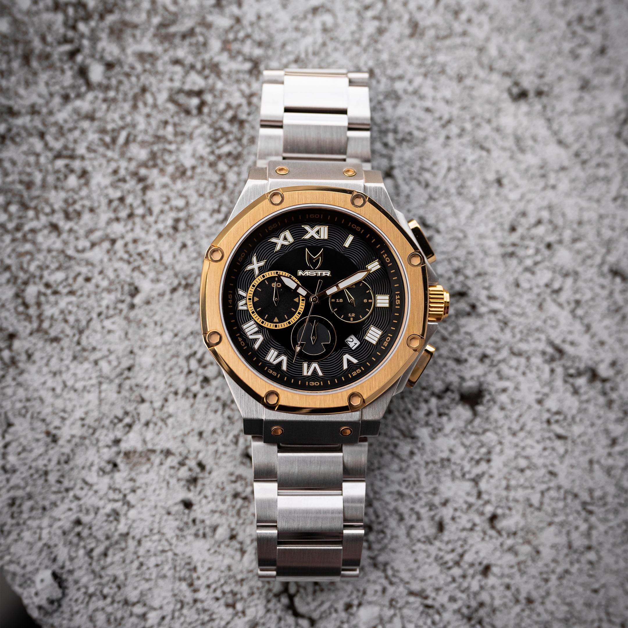 AM1053SS - AMBASSADOR SILVER & GOLD WATCH WITH STEEL STRAP AM1053SS - AMBASSADOR SILVER & GOLD WATCH WITH STEEL STRAP