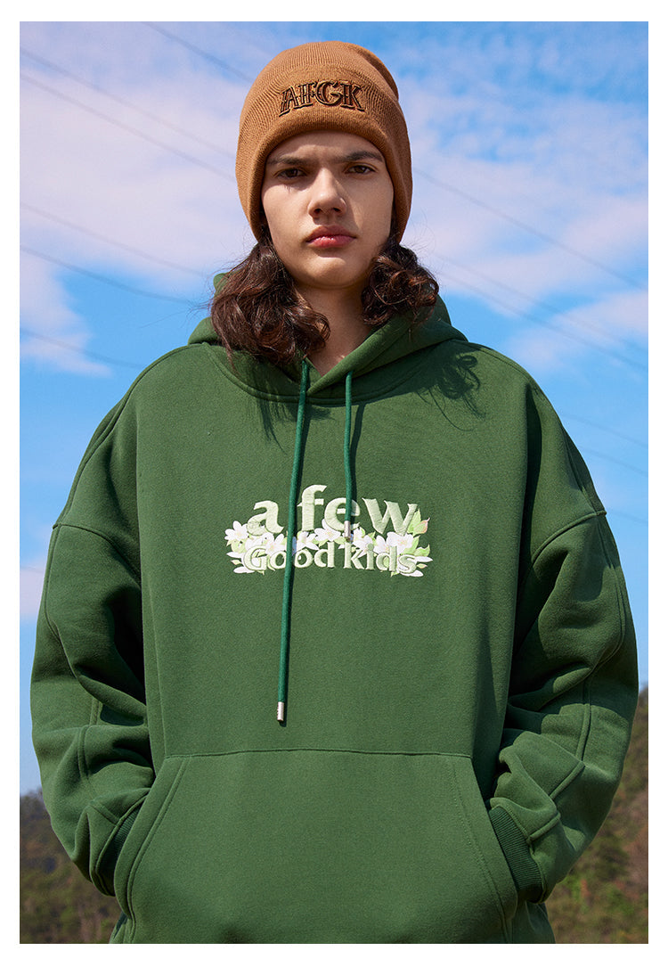 DONCARE(AFGK) "Bloom logo hoodie" DONCARE(AFGK) "Bloom logo hoodie"