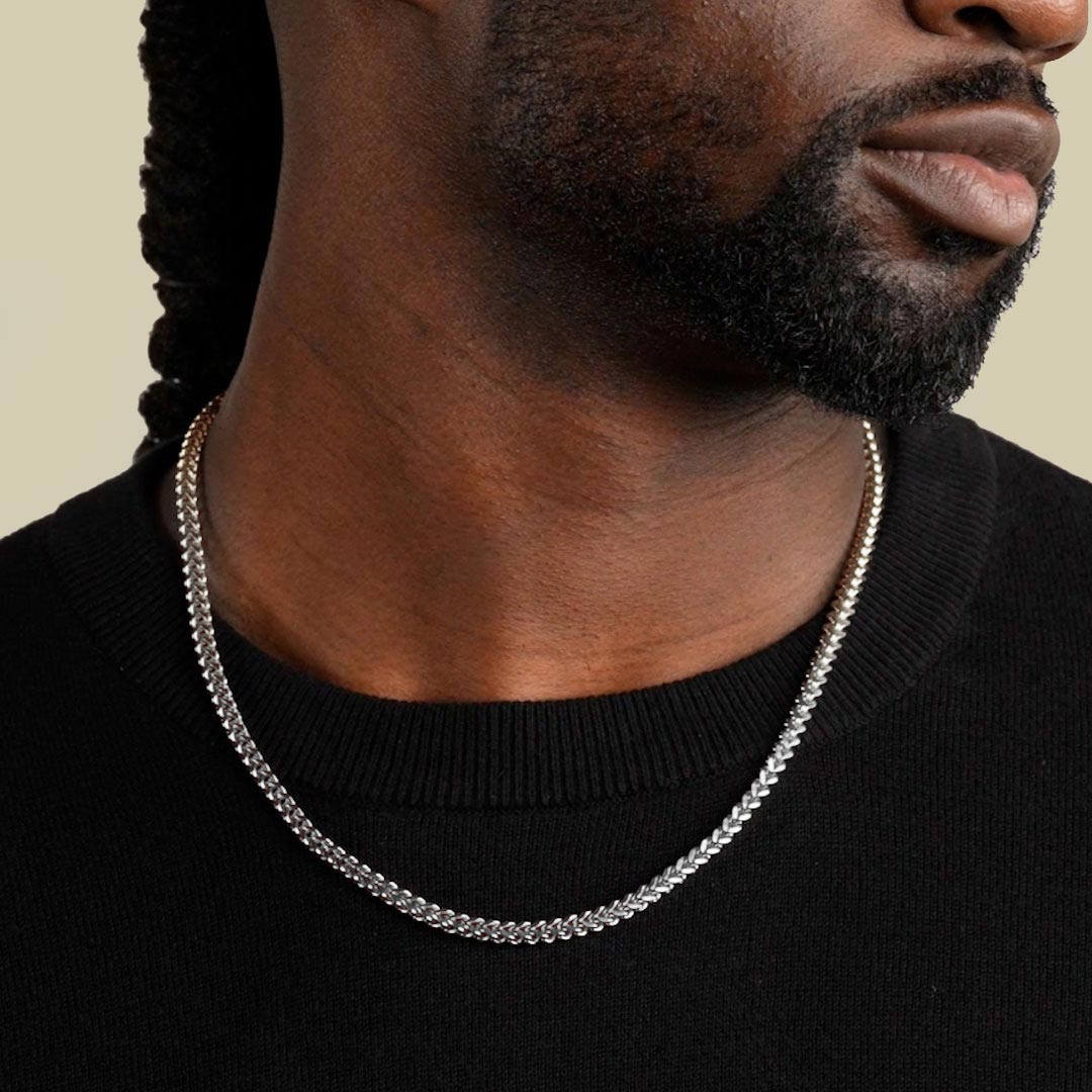 Franco Chain White Gold 4mm Franco Chain White Gold 4mm