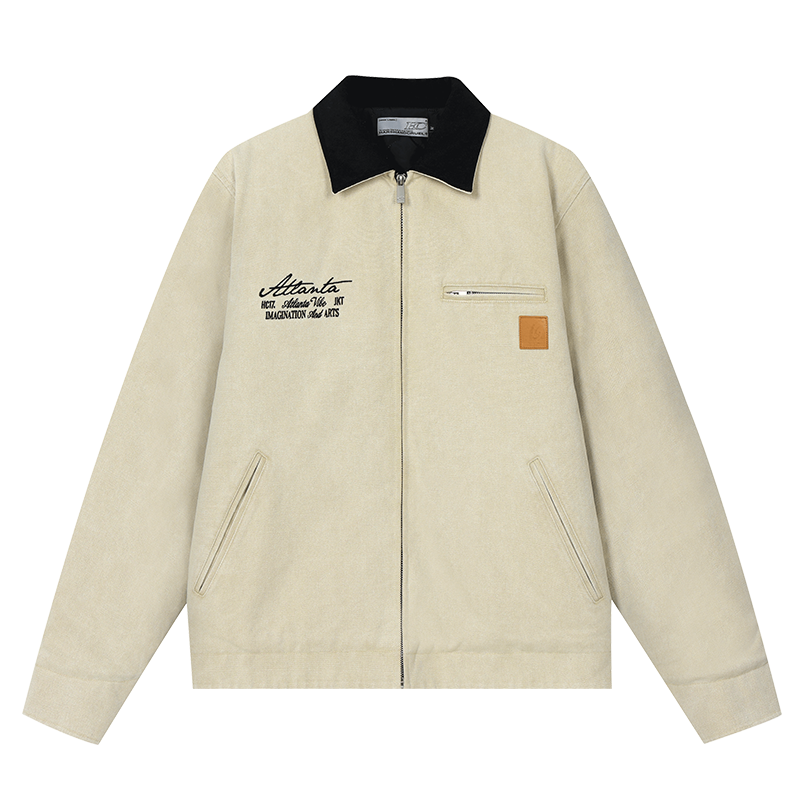 Detroit Retro Embroidered Jacket Detroit Retro Embroidered Jacket