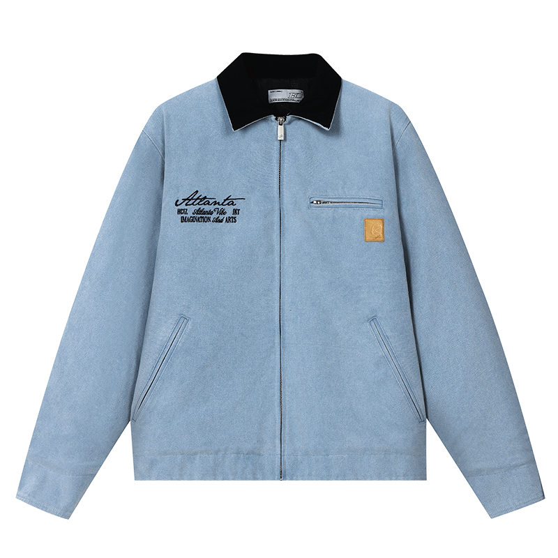 Detroit Retro Embroidered Jacket Detroit Retro Embroidered Jacket