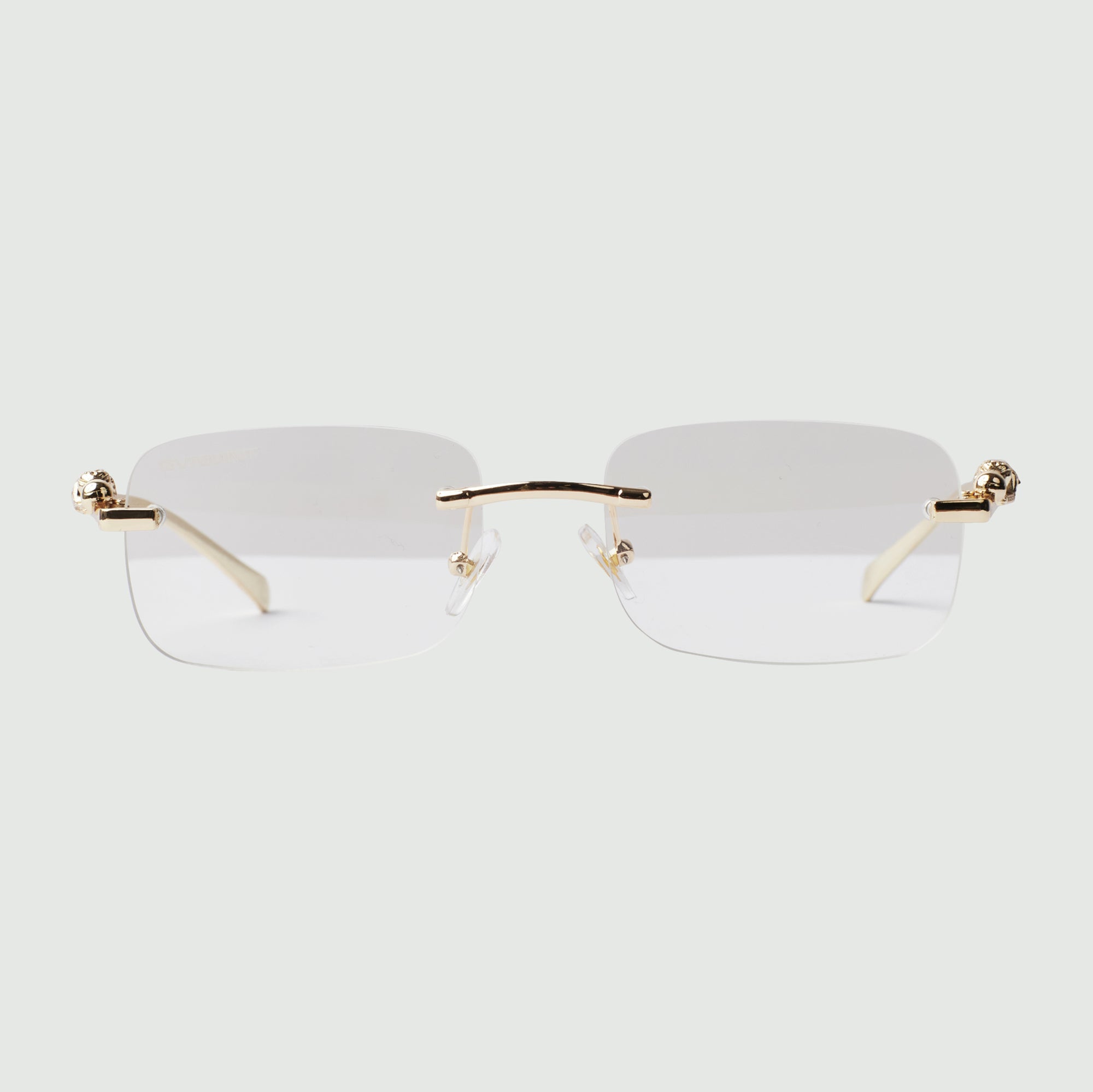 Panther Glasses - Gold / Clear Panther Glasses - Gold / Clear