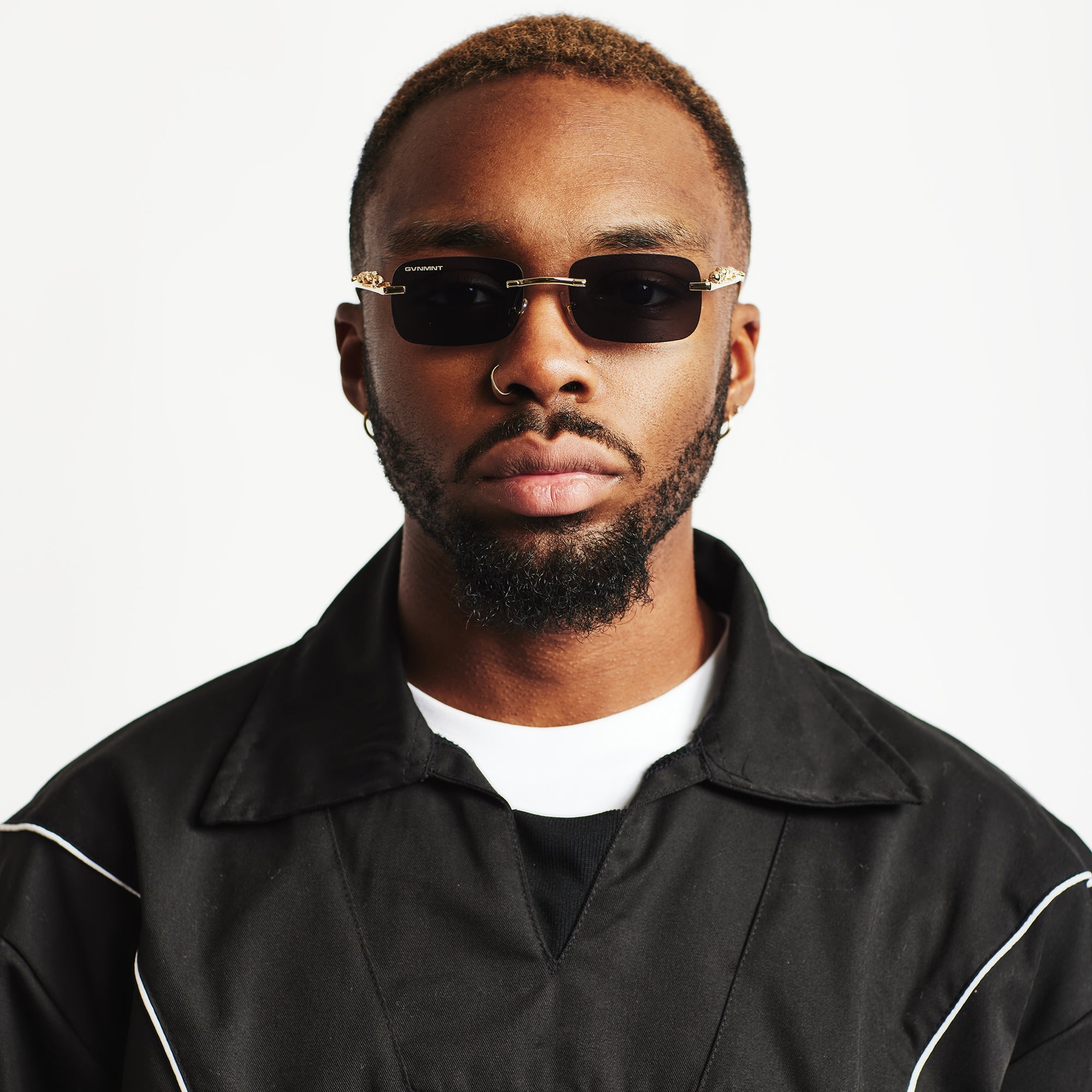 Panther Glasses - Gold / Black Panther Glasses - Gold / Black