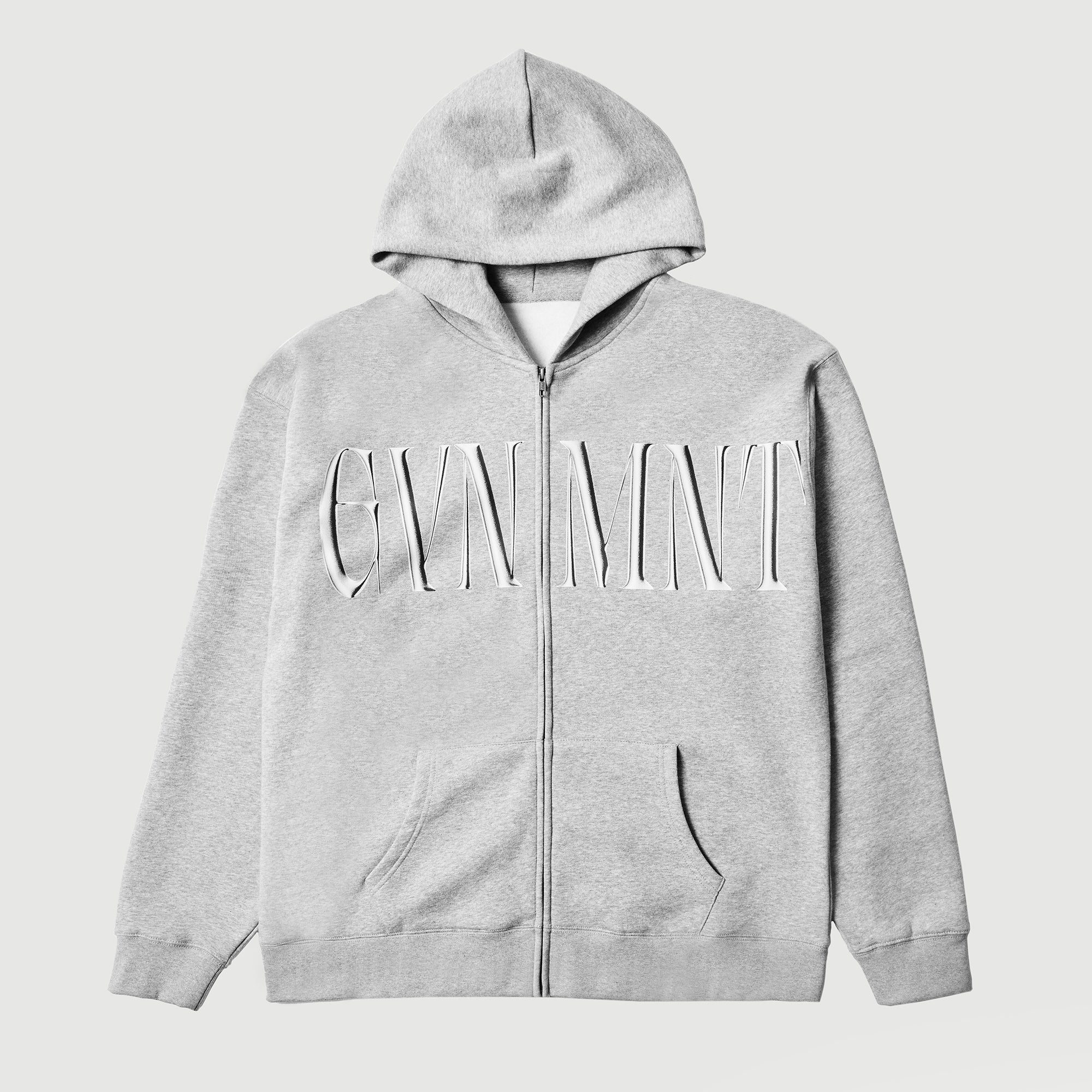 Imperial Zipped Hoodie - Heather Imperial Zipped Hoodie - Heather