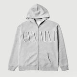 Imperial Zipped Hoodie - Heather Imperial Zipped Hoodie - Heather