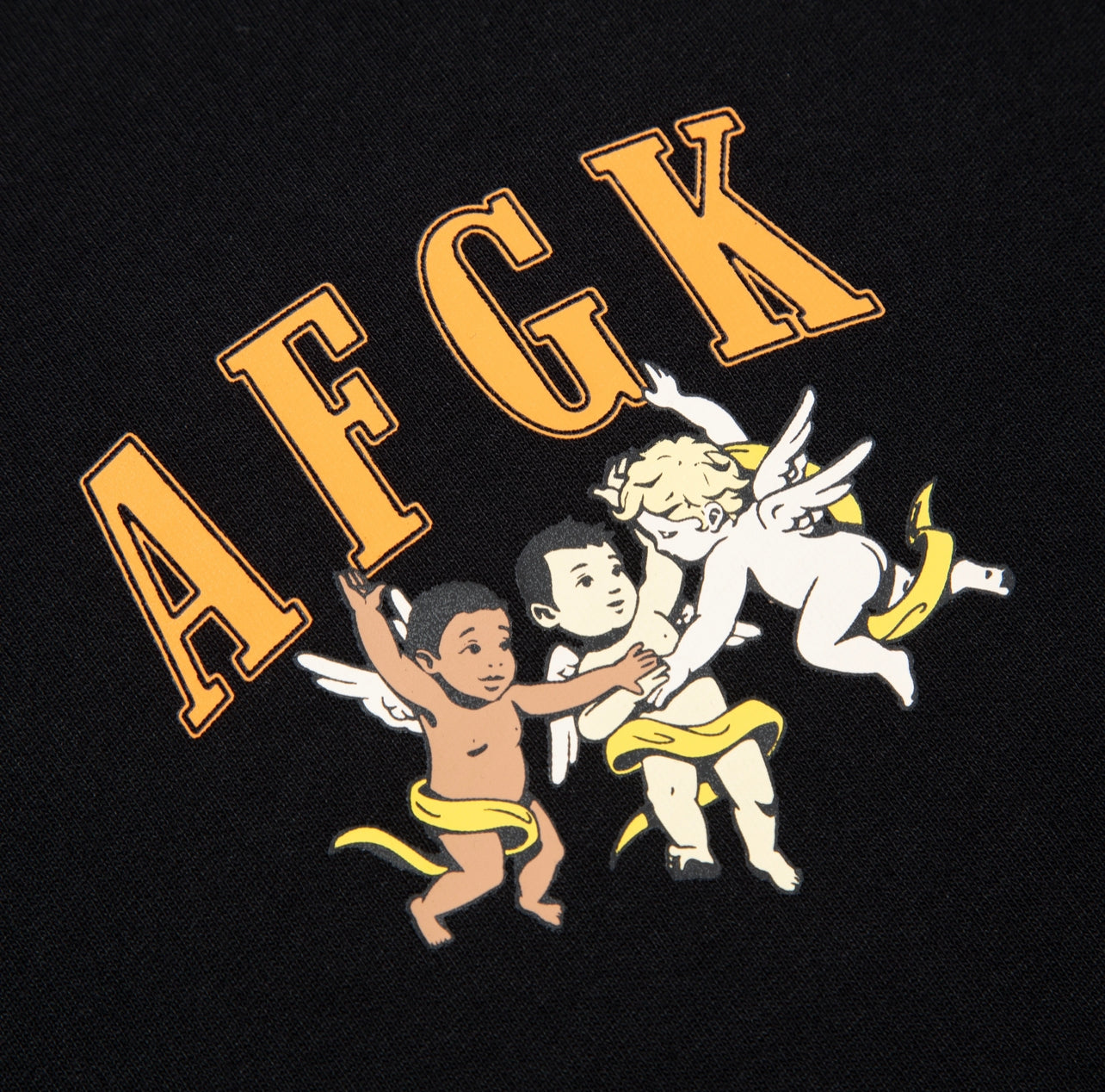 DONCARE(AFGK) "Basic angel logo long sleeve" DONCARE(AFGK) "Basic angel logo long sleeve"