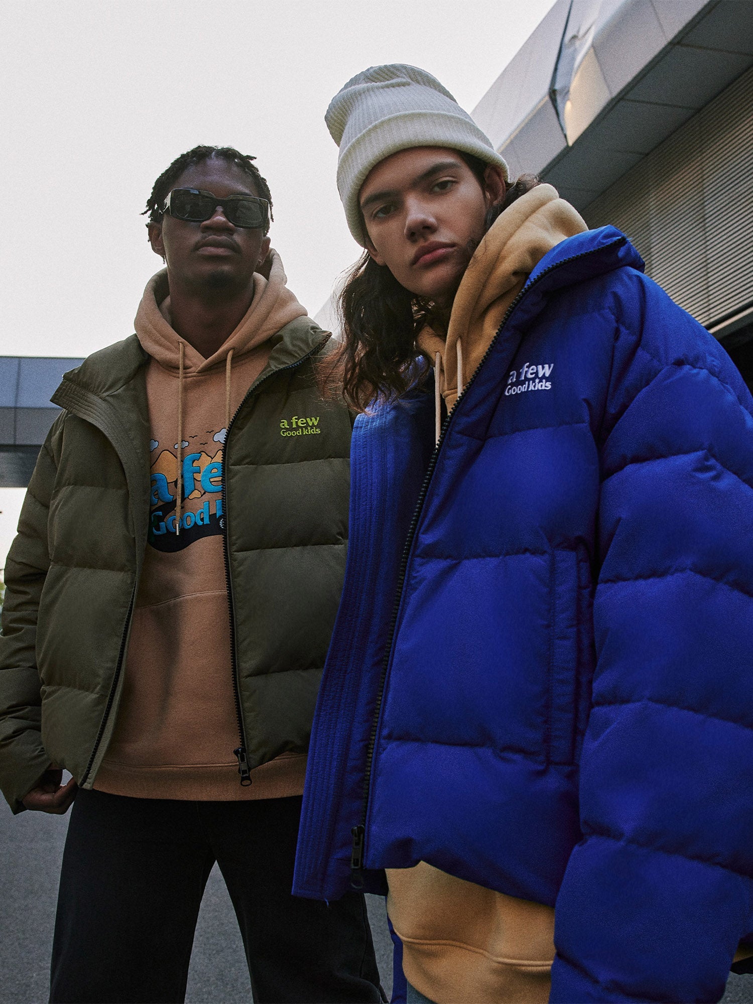 DONCARE(AFGK) "Embroidered logo down jacket" DONCARE(AFGK) "Embroidered logo down jacket"