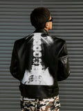 DONCARE(AFGK) "X-Ray Biker Jacket" - Black DONCARE(AFGK) "X-Ray Biker Jacket" - Black