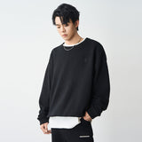 Basic Embroidered Round Neck Sweater Basic Embroidered Round Neck Sweater