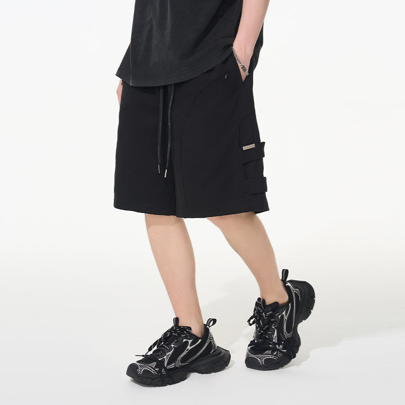 Functional Cargo Drawstring Shorts Functional Cargo Drawstring Shorts