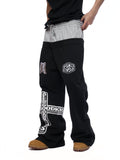 DONCARE(AFGK) "Two-piece logo trousers" DONCARE(AFGK) "Two-piece logo trousers"