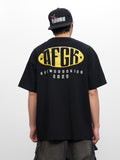 DONCARE(AFGK) "Vintage distressed logo tee" DONCARE(AFGK) "Vintage distressed logo tee"