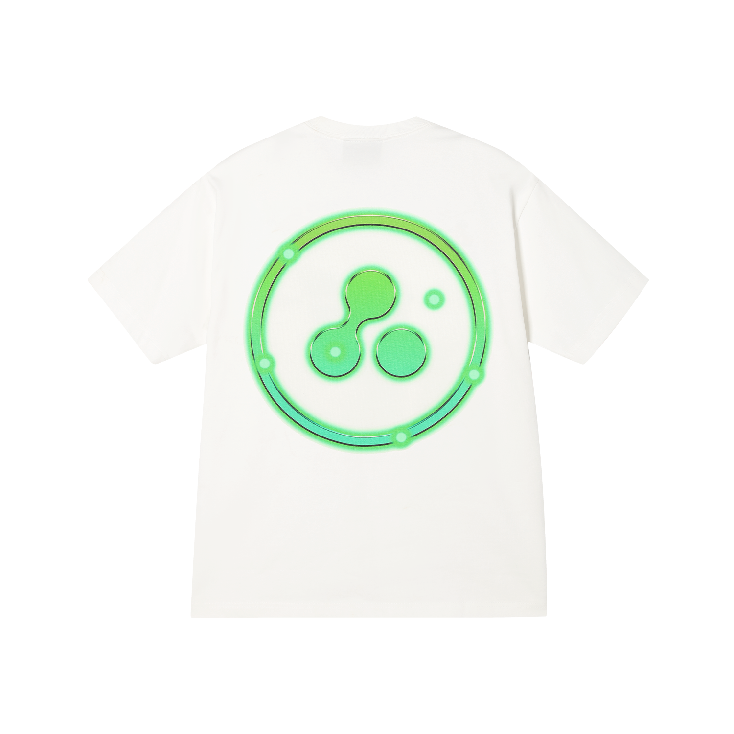 DONCARE(AFGK) "Lazer circle logo tee" DONCARE(AFGK) "Lazer circle logo tee"