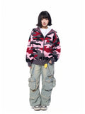 DONCARE(AFGK) "Camo zipped sweatshirts" DONCARE(AFGK) "Camo zipped sweatshirts"
