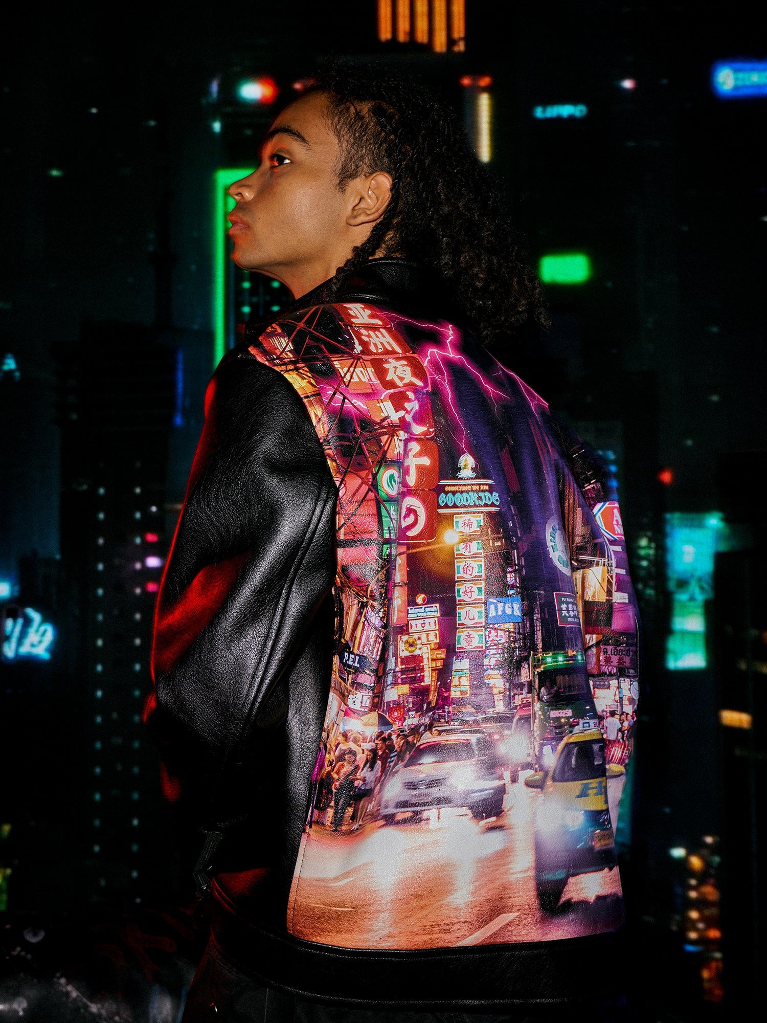 DONCARE(AFGK) "Night kids biker leather jacket" DONCARE(AFGK) "Night kids biker leather jacket"