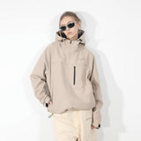 Metal Logo Functional Hooded Jacket Metal Logo Functional Hooded Jacket