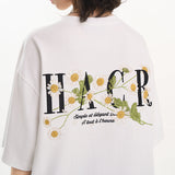 Street Floral Embroidery Tee Street Floral Embroidery Tee