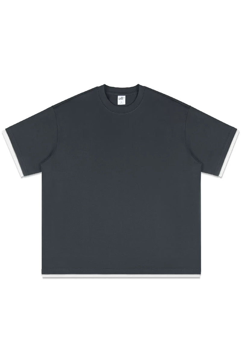 Oversized Layered Cotton Tee Oversized Layered Cotton Tee
