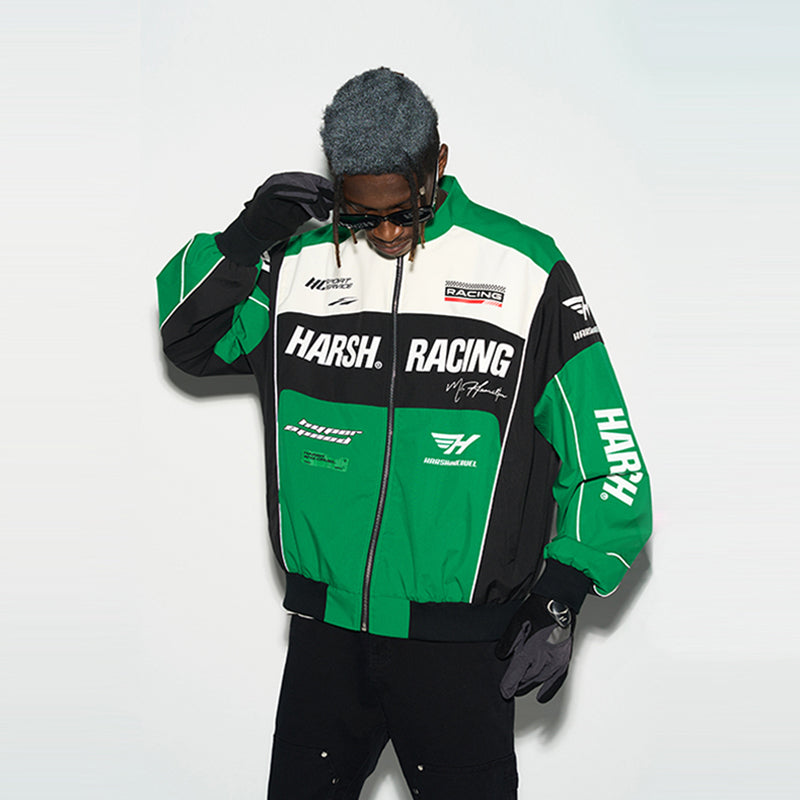 Retro Motorcycle Racing Logo Jacket Retro Motorcycle Racing Logo Jacket