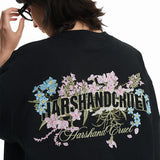 Blooming Flowers Embroidered Tee Blooming Flowers Embroidered Tee