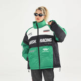 Retro Motorcycle Racing Down Jacket Retro Motorcycle Racing Down Jacket