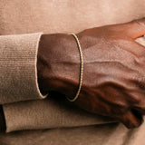 Vermeil Rope Bracelet 2.5mm Vermeil Rope Bracelet 2.5mm