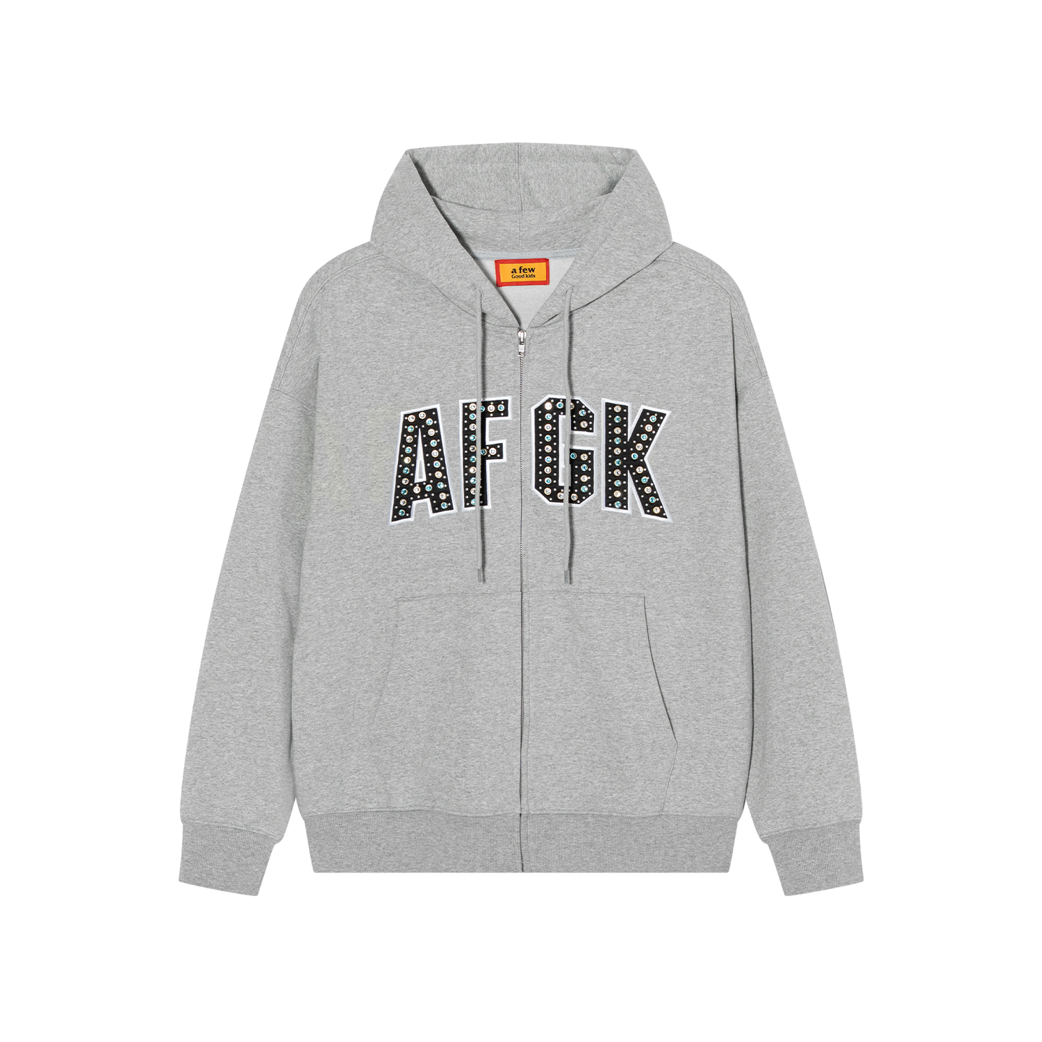 Crystal studs zip hoodie Crystal studs zip hoodie