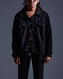 "Dolby" Synth Suede Jacket (Black) "Dolby" Synth Suede Jacket (Black)