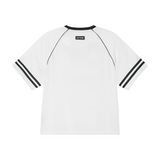 DONCARE(AFGK) "Mesh logo jersey" DONCARE(AFGK) "Mesh logo jersey"